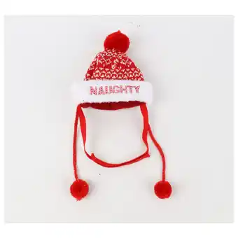 Pets Place Adori Kerstmuts Naughty - Hondenkleding - 18x14x4 cm Multi-Color aanbieding