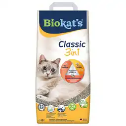 Pets Place Biokat's Classic 3 In 1 - Kattenbakvulling aanbieding