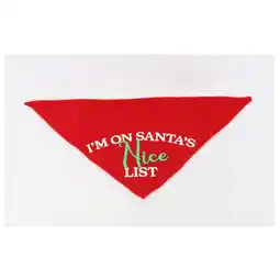 Pets Place Adori Kerstbandana - Hondenkleding - 59x24x0.4 cm Rood aanbieding