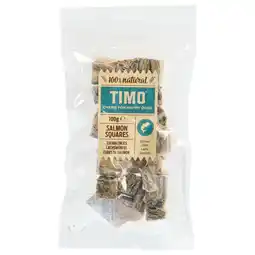 Pets Place Timo Vis Squares - Hondensnacks - 100 g aanbieding