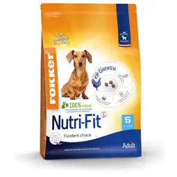 Pets Place Fokker Dog Nutri-Fit S Kip - Hondenvoer aanbieding