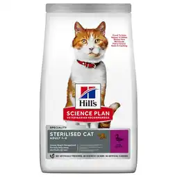 Pets Place Hill's Feline Young Adult Sterilised Cat Eend - Kattenvoer aanbieding