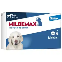 Pets Place Milbemax Milbemax Hond - Anti wormenmiddel - 4 tab 10 Tot 75 Kg aanbieding