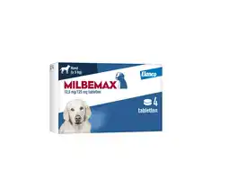 Pets Place Milbemax Milbemax Hond - Anti wormenmiddel - 4 tab 10 Tot 75 Kg aanbieding