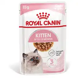 Pets Place Royal Canin Kitten - In Gravy - Kitten-Kattenvoer - 12x85 g aanbieding