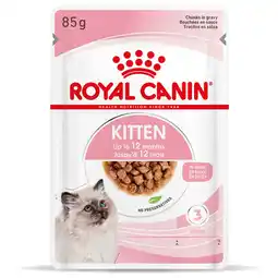 Pets Place Royal Canin Kitten - In Gravy - Kitten-Kattenvoer - 12x85 g aanbieding