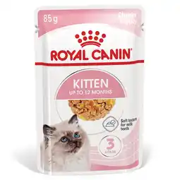 Pets Place Royal Canin Kitten In Jelly - Kitten-Kattenvoer - 12x85 g Natvoer aanbieding