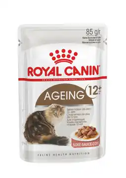 Pets Place Royal Canin Ageing +12 - In Gravy - Kattenvoer - 12x85 g aanbieding