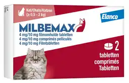 Pets Place Milbemax Milbemax Kitten & Kat - Anti wormenmiddel - 2 tab 0.5 Tot 2 Kg aanbieding