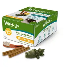 Pets Place Whimzees Variety Box - Hondensnacks - Dental 840 g 28 stuks Medium aanbieding