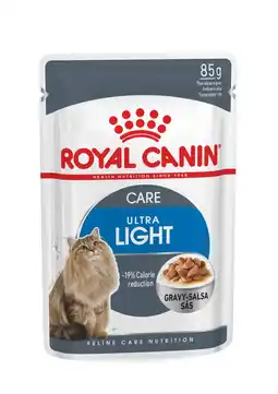 Pets Place Royal Canin Ultra Light - In Gravy - Kattenvoer - 12x85 g aanbieding