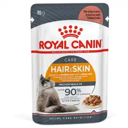 Pets Place Royal Canin Hair & Skin - In Gravy - Kattenvoer - 12x85 g aanbieding