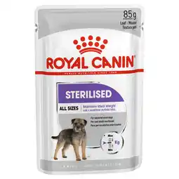 Pets Place Royal Canin Sterilised Natvoer - Hondenvoer - 12x85 g aanbieding