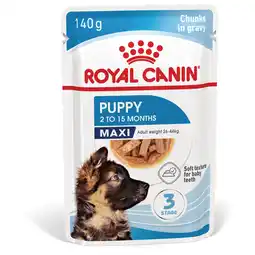 Pets Place Royal Canin Maxi Natvoer - Puppy-Hondenvoer - 10x140 g aanbieding