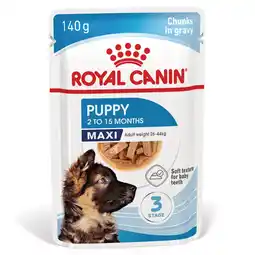 Pets Place Royal Canin Maxi Natvoer - Puppy-Hondenvoer - 10x140 g aanbieding