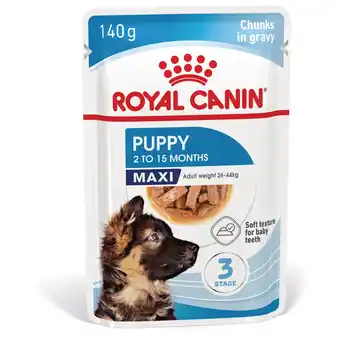 Pets Place Royal Canin Maxi Natvoer - Puppy-Hondenvoer - 10x140 g aanbieding