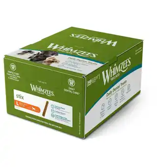 Pets Place Whimzees Stix - Hondensnacks - Dental 1 stuk L aanbieding