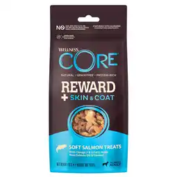 Pets Place Wellness Core Reward+ Treats Salmon Skin & Coat - Hondensnacks - Zalm 170 g Voor Volwassen Honden Van Alle Rassen aanbieding