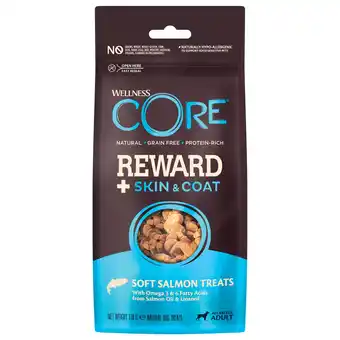 Pets Place Wellness Core Reward+ Treats Salmon Skin & Coat - Hondensnacks - Zalm 170 g Voor Volwassen Honden Van Alle Rassen aanbieding