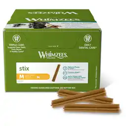 Pets Place Whimzees Stix - Hondensnacks - Dental 1 stuk M aanbieding