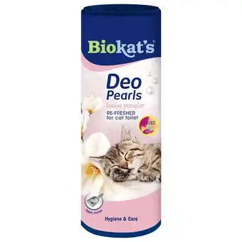 Pets Place Biokat's Deo Pearls Baby Powder - Kattenbakreinigingsmiddelen - 700 g aanbieding