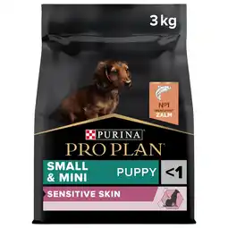 Pets Place Pro Plan Dog Puppy Small & Mini Breed Sensitive Skin - Hondenvoer - Zalm 3 kg aanbieding