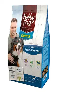 Pets Place Hobbyfirst Canex Adult F & R Maxi - Hondenvoer - Oceaanvis Rijst 12 kg aanbieding