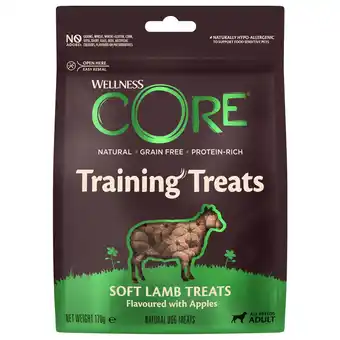 Pets Place Wellness Core Training Treats Lamb Flavoured With Apple - Hondensnacks - Lam Appel 170 g Voor Volwassen Honden Van Alle Rasse aanbieding