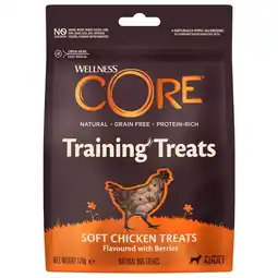 Pets Place Wellness Core Training Treats Chicken Flavoured With Berries - Hondensnacks - Kip Bessen 170 g Voor Volwassen Honden Van Alle aanbieding