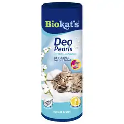 Pets Place Biokat's Deo Pearls Cottom Blossom - Kattenbakreinigingsmiddelen - 700 g aanbieding
