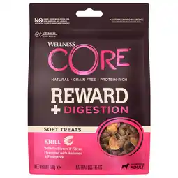 Pets Place Wellness Core Reward+ Treats Krill Digestion - Hondensnacks - Krill 170 g Voor Volwassen Honden Van Alle Rassen aanbieding