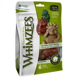 Pets Place Whimzees Egel Stazak - Hondensnacks - Dental 6x7.6 cm 6 stuks Large aanbieding