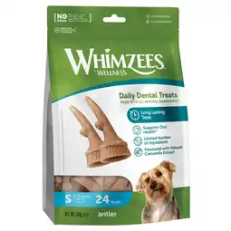 Pets Place Whimzees Antler Stazak - Hondensnacks - 24 stuks Small aanbieding