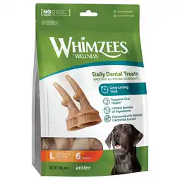 Pets Place Whimzees Antler Stazak - Hondensnacks - 6 stuks Large aanbieding