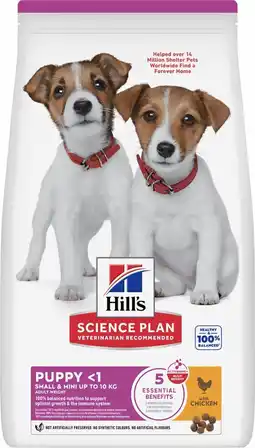 Pets Place Hill's Canine Puppy Small & Mini - Hondenvoer - Kip 3 kg aanbieding