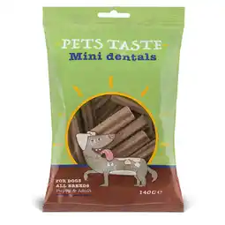 Pets Place Pets Taste Dental Soft - Hondensnacks - Kip 140 g aanbieding