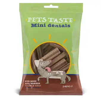 Pets Place Pets Taste Dental Soft - Hondensnacks - Kip 140 g aanbieding