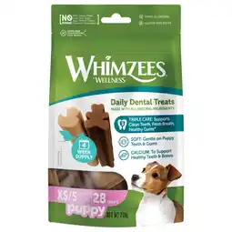 Pets Place Whimzees Puppy Value Bag - Hondensnacks - 28 stuks Puppy Xs/S aanbieding