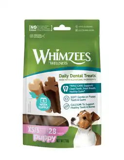 Pets Place Whimzees Puppy Value Bag - Hondensnacks - 28 stuks Puppy Xs/S aanbieding