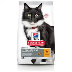 Pets Place Hill's Feline Senior Sterilised Cat - Kattenvoer - Kip 1.5 kg aanbieding