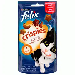 Pets Place Felix Crispies - Kattensnack - Rund Kip 48 g aanbieding