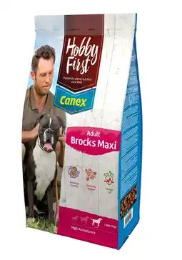 Pets Place Hobbyfirst Canex Adult Brocks Maxi - Hondenvoer - Kip 12 kg aanbieding
