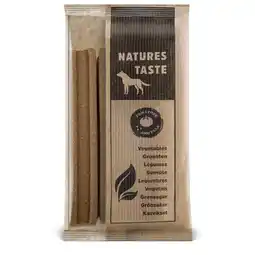 Pets Place Natures Taste Veggie Sticks - Hondensnacks - Groente 195 g 3 stuks aanbieding