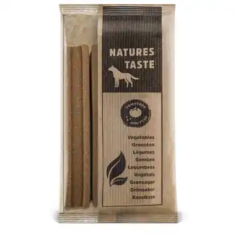Pets Place Natures Taste Veggie Sticks - Hondensnacks - Groente 195 g 3 stuks aanbieding