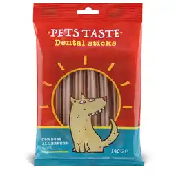 Pets Place Pets Taste Flex Dental - Hondensnacks - 140 g aanbieding
