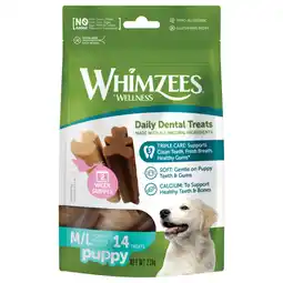 Pets Place Whimzees Puppy Value Bag - Hondensnacks - 14 stuks Puppy M/L aanbieding