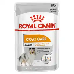 Pets Place Royal Canin Coat Care Natvoer - Hondenvoer - 12x85 g aanbieding