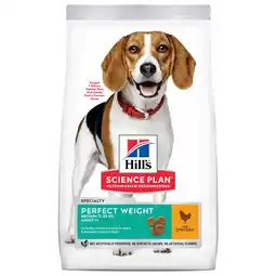 Pets Place Hill's Canine Perfect Weight Adult Medium Kip - Hondenvoer aanbieding