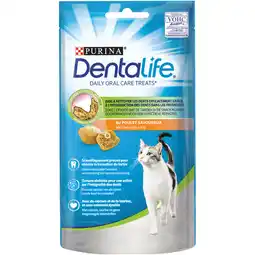 Pets Place Purina Dentalife Denta Care Snacks - Kattensnack - Kip 40 g aanbieding