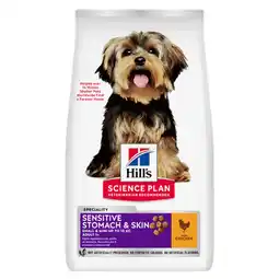 Pets Place Hill's Canine Adult Sensitive Stomach & Skin Small & Mini - Hondenvoer - Kip 1.5 kg aanbieding